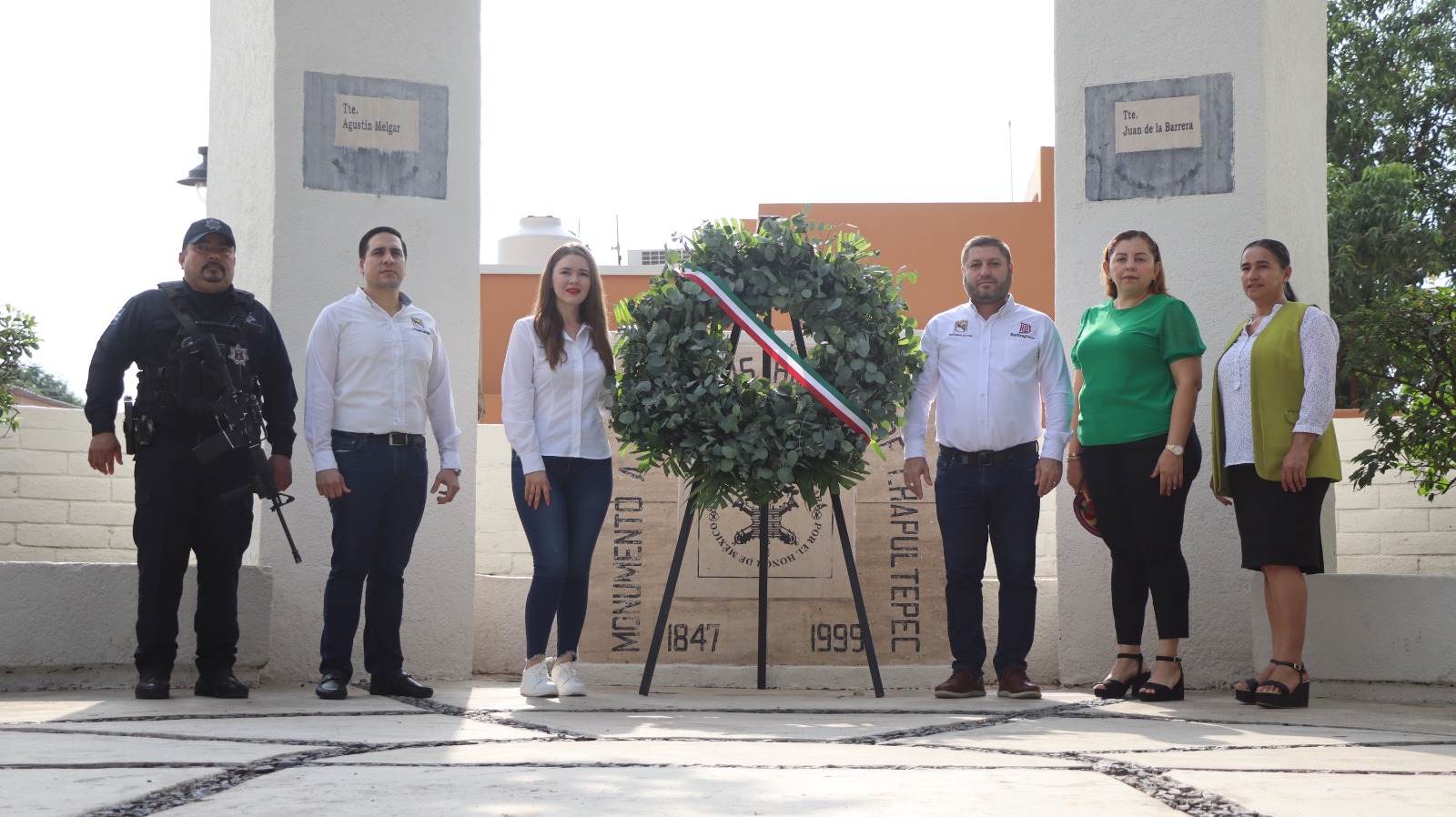 Se conmemoró el 176 Aniversario de la Gesta Heroica de los Niños Héroes de Chapultepec,