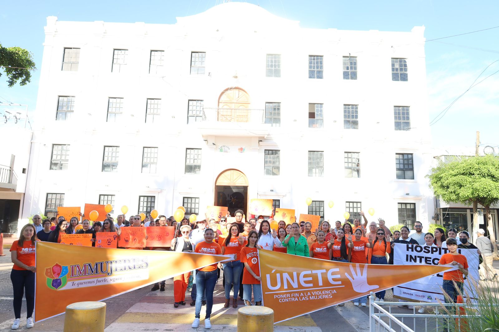 La alcaldesa de Navolato apoya e impulsa esta actividad con el objetivo de crear conciencia en relación a prevenir, atender y erradicar la violencia contra las mujeres.