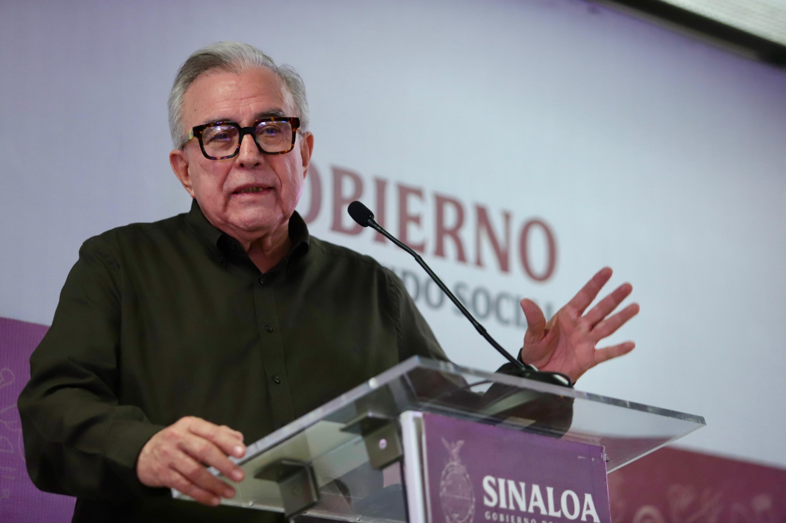 El mandatario estatal detalló una serie de acciones implementadas por su gobierno para garantizar el agua a los sinaloenses.